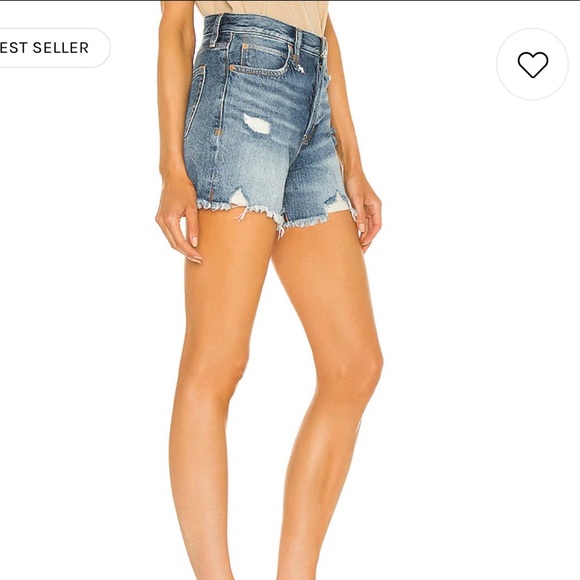Free People We The Free Jean Shorts 25 - Picture 6 of 7